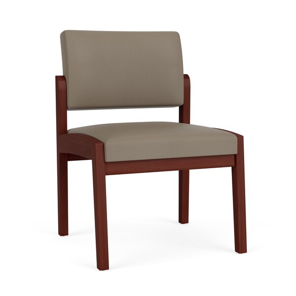 Lesro Lenox Armless Guest Chair, 22.5 in W 26 in L 31.5 in H LW1102 - main